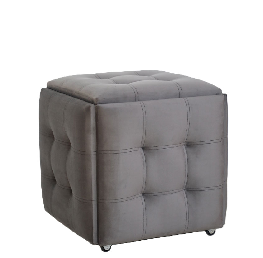 Пуф м'який 5 в 1, 500х500х500 мм, тканина (ЛЕОНТЕК) (39321)